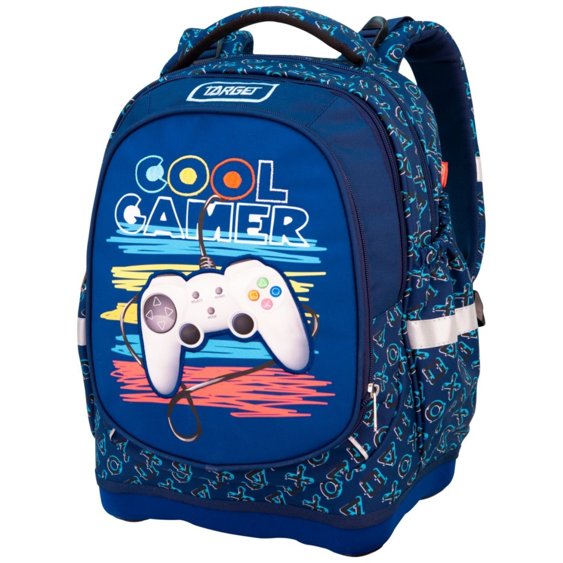 Šolska torba za prvo triado SUPERLIGHT Petit 2 face Cool gamer 27608 Šolska torba za prvo triado SUPERLIGHT Petit 2 face Cool gamer 27608