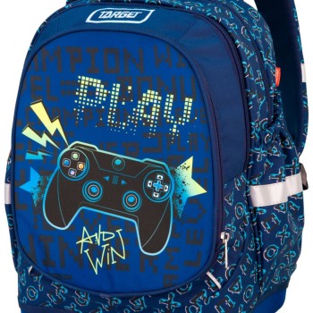 Šolska torba za prvo triado SUPERLIGHT Petit 2 face Cool gamer 27608