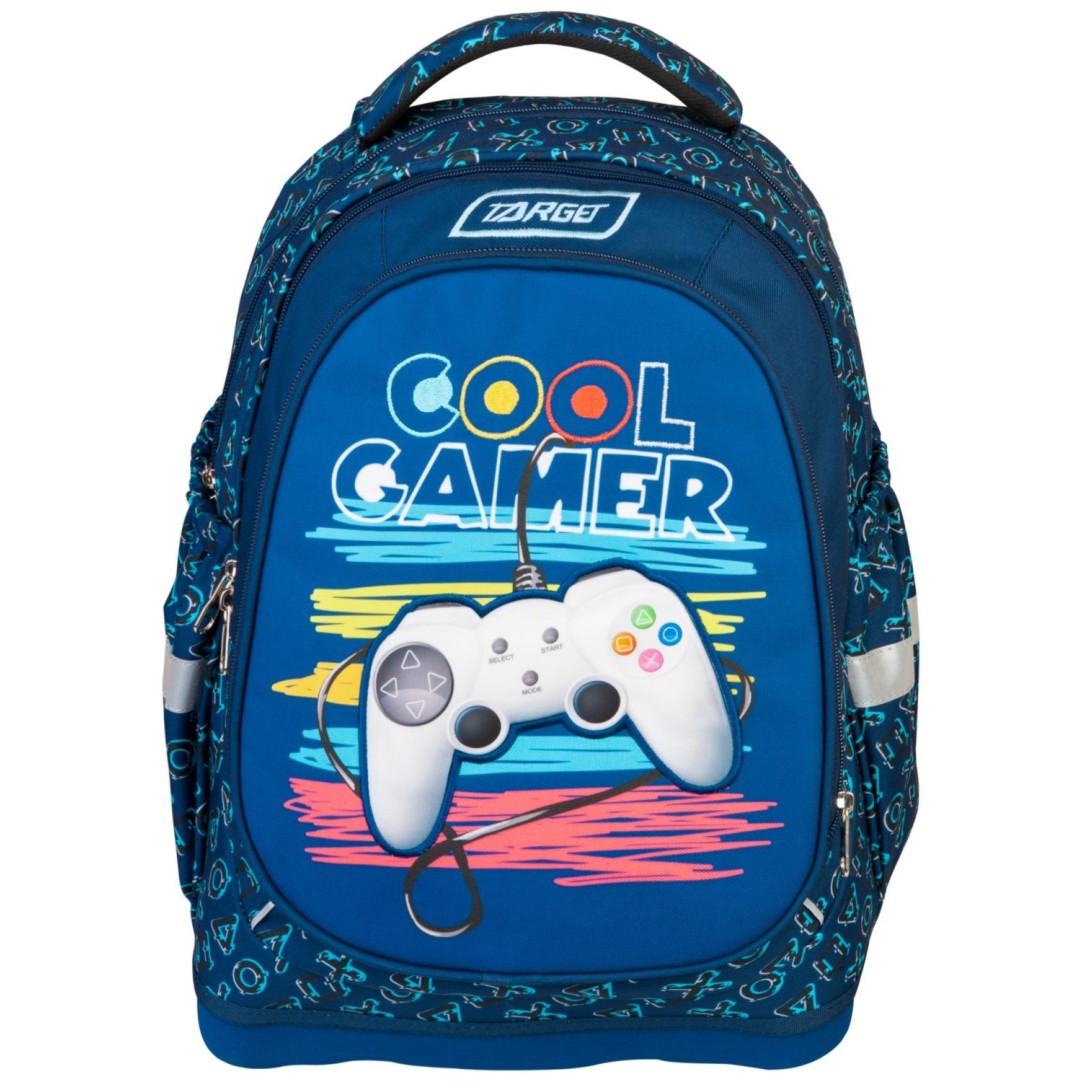 Šolska torba za prvo triado SUPERLIGHT Petit 2 face Cool gamer 27608 Šolska torba za prvo triado SUPERLIGHT Petit 2 face Cool gamer 27608