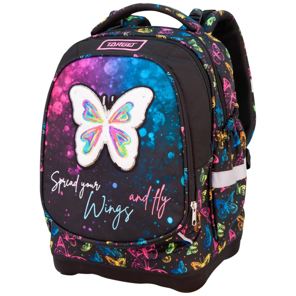 Šolski nahrbtnik SUPERLIGHT Petit 2 face Spread Your Wings 27615