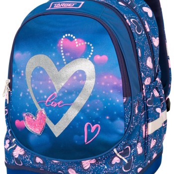 SUPERLIGHT PETIT Confetti Love 27616 - Šolska torba za prvo triado