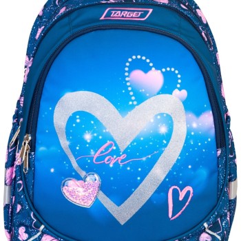 SUPERLIGHT PETIT Confetti Love 27616 - Šolska torba za prvo triado