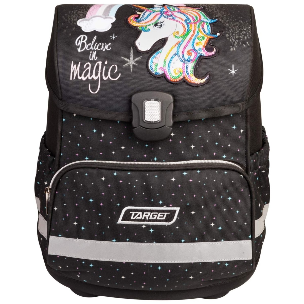 GT CLICK Rainbow unicorn 28036 - šolske torba za 1. triado