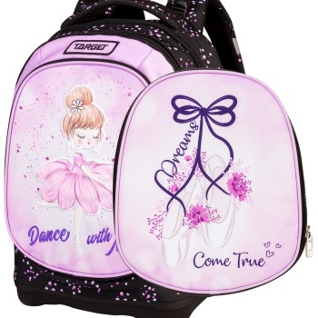 SUPERLIGHT Petit 2 face Dance with me 28043 - školska torba