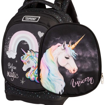SUPERLIGHT Petit 2 face Rainbow Unicorn 28044, nahrbtnik