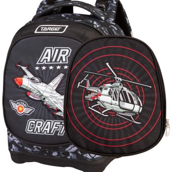 Šolska torba za prvo triado SUPERLIGHT Petit 2 face Air Craft 28045