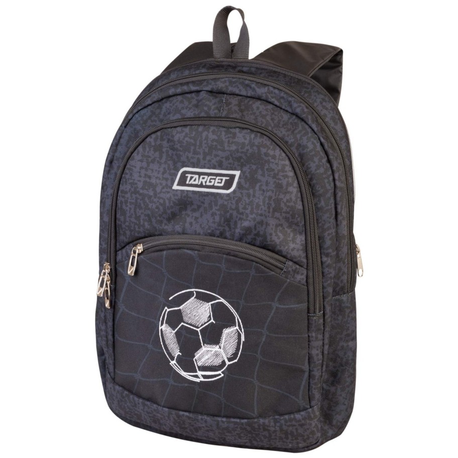 Školski ruksak 2u1 CURVED Football 28055