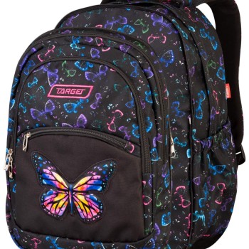 Šolska torba za 2 triado 2v1 CURVED Vivid Wings 28060