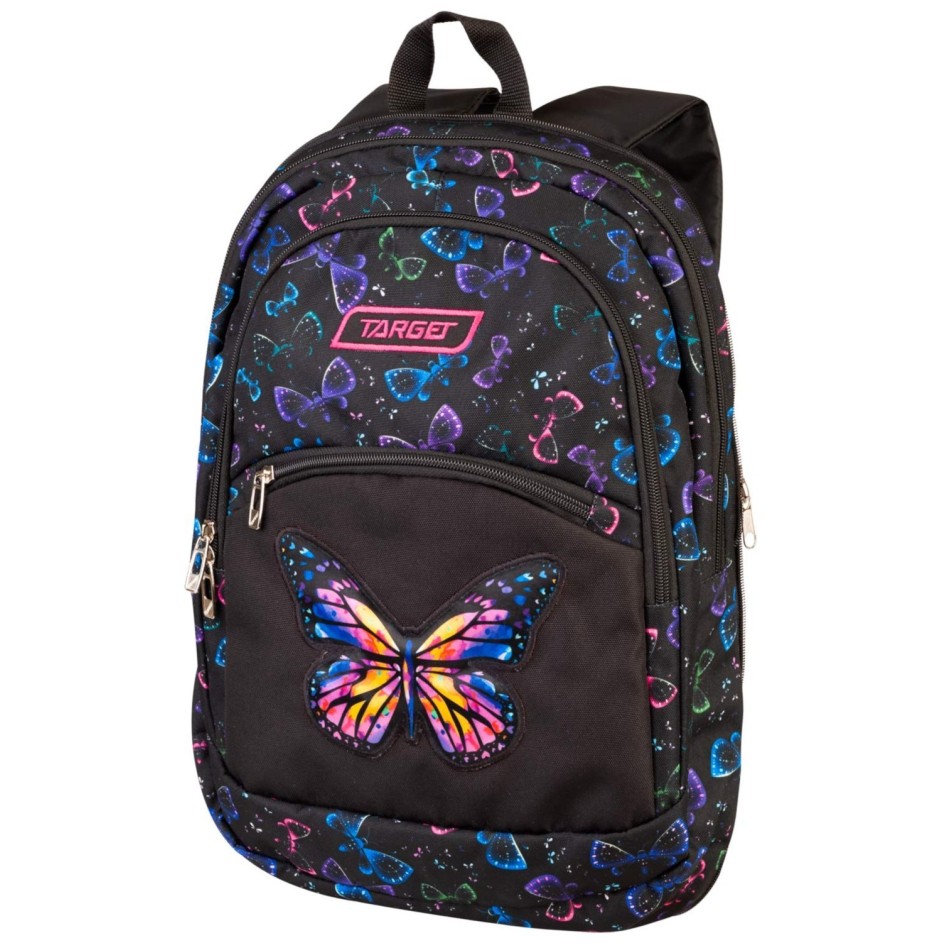 Šolska torba za 2 triado 2v1 CURVED Vivid Wings 28060
