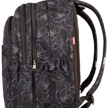 Šolski nahrbtnik za 2 triado 2v1 CURVED Blossom 28062