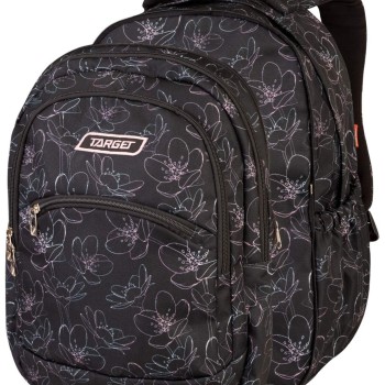 Šolski nahrbtnik za 2 triado 2v1 CURVED Blossom 28062