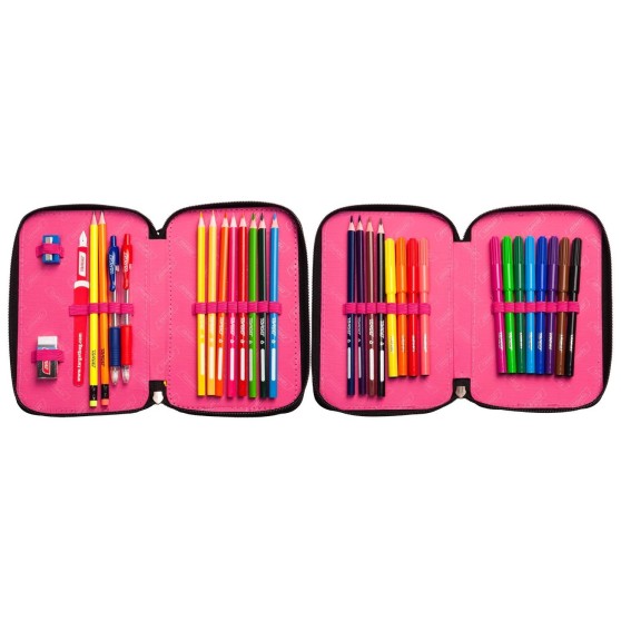 Dvodijelna puna pernica DOUBLE Miss Sparkle 28104 Dvodijelna puna pernica DOUBLE Miss Sparkle 28104