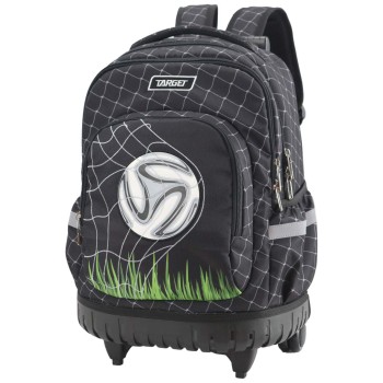 Šolska torba na kolesih Trolley Football net 28109