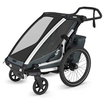 CHARIOT CROSS2 Single Dark Slate - multifunkcijska prikolica za kolo CHARIOT CROSS2 Single Dark Slate - multifunkcijska prikolica za kolo