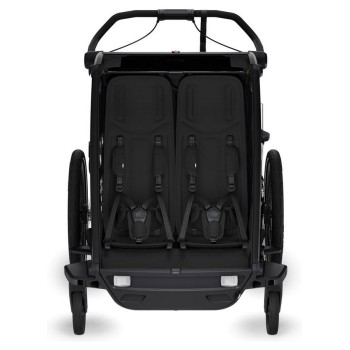 Chariot Sport2 Double Black - multifunkcijska prikolica za otroka 4v1 Chariot Sport2 Double Black - multifunkcijska prikolica za otroka 4v1