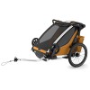 Chariot Sport2 Double Natural Gold - multifunkcijska prikolica za otroka 4v1