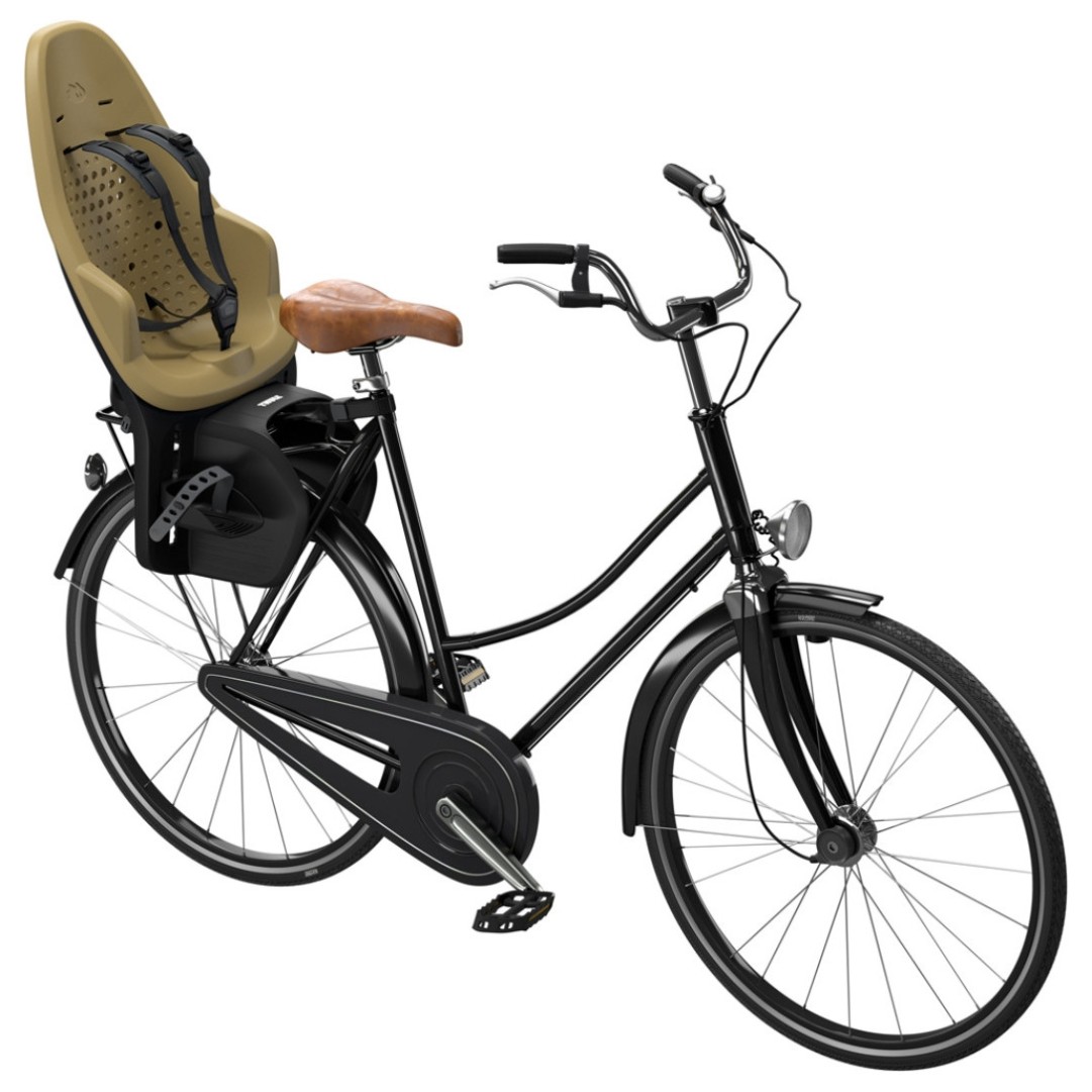 Sedež za kolo Thule YEPP 2 MAXI Rack Fennel Tan