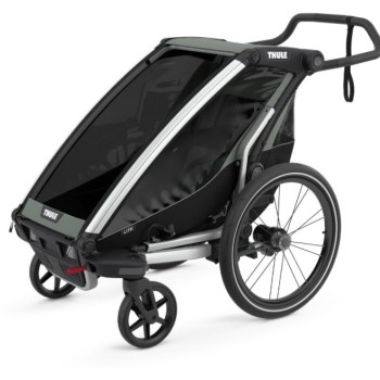 Chariot Lite 1 Agave - multifunkcijska prikolica za kolo