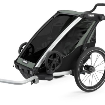 Chariot Lite 1 Agave - multifunkcijska prikolica za kolo