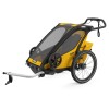 Chariot Sport1 Black Spectra Yellow - multifunkcijska prikolica za otroka 4 v 1
