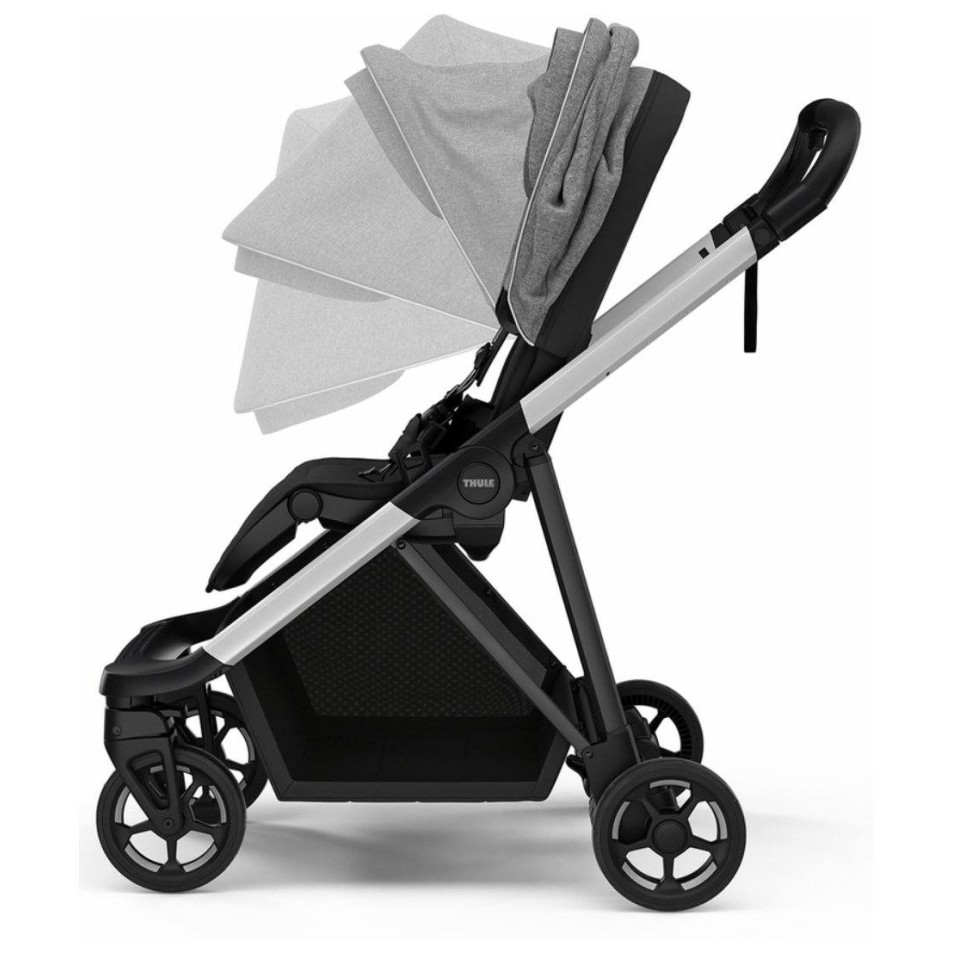 Dječja kolica Thule SHINE Grey on Aluminum