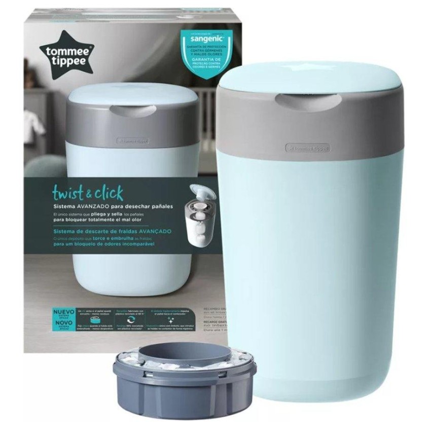 Koš za plenice TWIST & CLICK Blue Koš za plenice TWIST & CLICK Blue