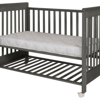 Lesena posteljica Treppy DREAMY PLUS 2 Woody Gray