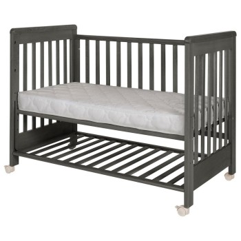 Lesena posteljica Treppy DREAMY PLUS 2 Woody Gray