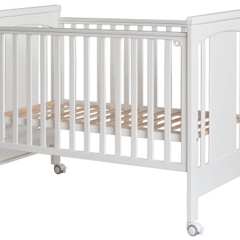 Lesena posteljica Treppy DREAMY PLUS 3 White