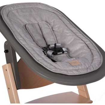 Ležalnik za stolček za hranjenje NEWBORN SEATY Gray