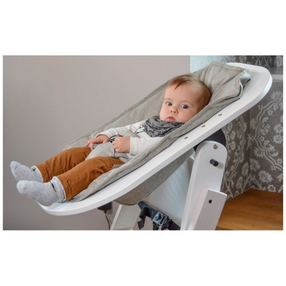 Ležalnik za stolček za hranjenje NEWBORN SEATY White