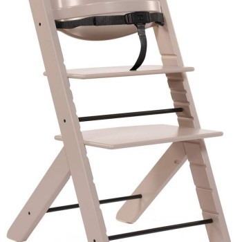 Lesen stolček za hranjenje Pastel Brown
