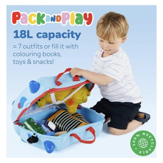 Potovalni otroški kovček DOUGIE