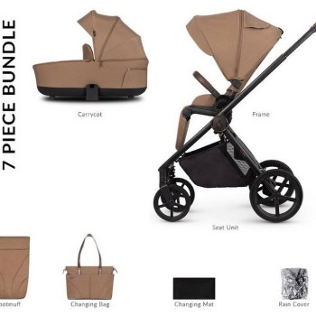 Otroški voziček 2v1 CLARO Caramel