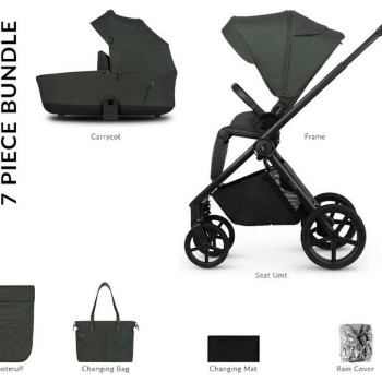 Otroški voziček 2v1 CLARO Forest