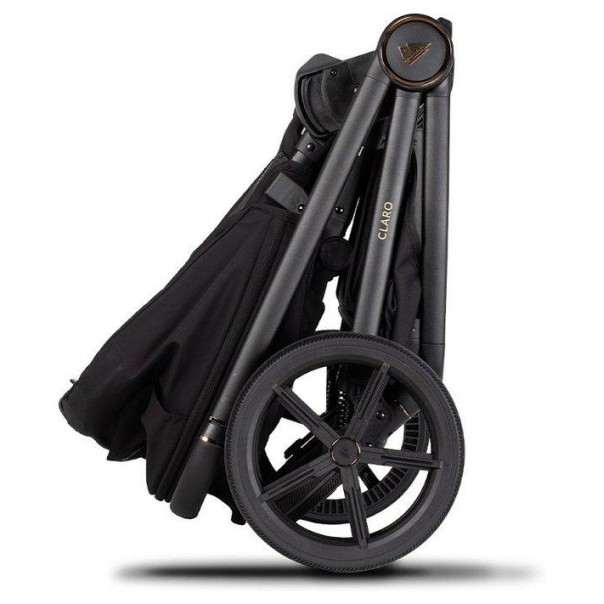 Otroški voziček 2v1 CLARO Noir