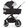 Otroški voziček 2v1 CLARO Noir