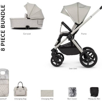 Otroški voziček Tinum UPLINE 2in1 Moonstone