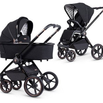 Dječja kolica Tinum SE 2 in 1 Stylish Black