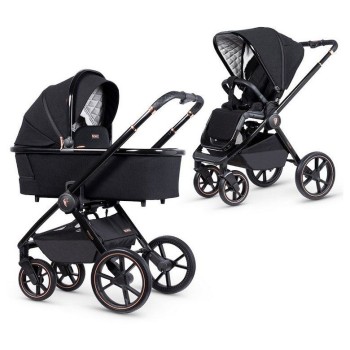 Otroški voziček Tinum SE 2 in 1 Stylish Black