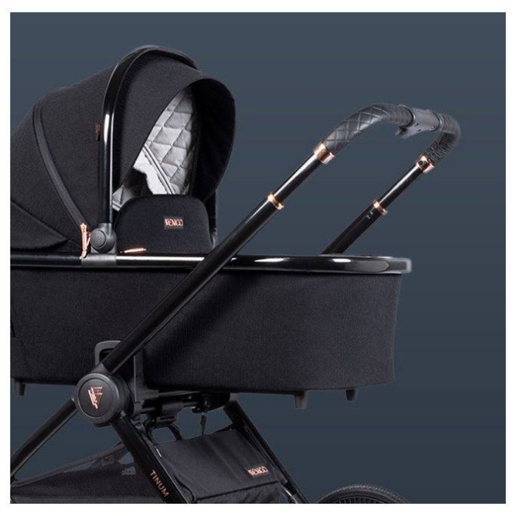 Otroški voziček Tinum SE 2 in 1 Stylish Black
