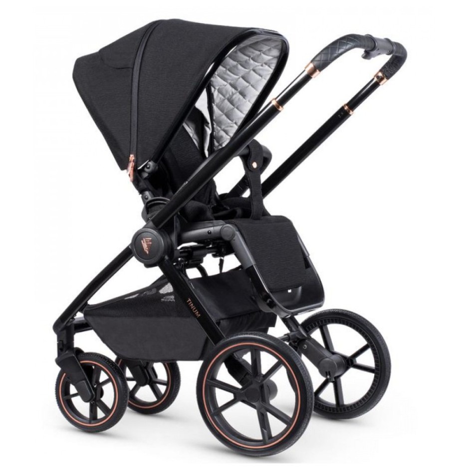 Otroški voziček Tinum SE 2 in 1 Stylish Black