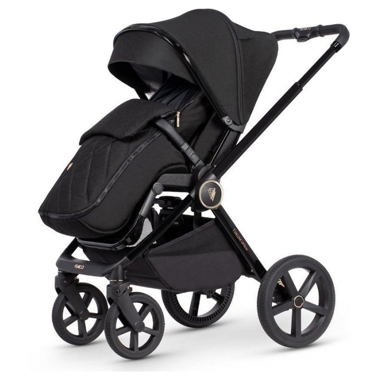 Dječja kolica Tinum UPLINE 2in1 All Black