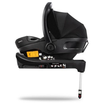 Avtosedež i-Size ENGO Black s podstavkom isofix 40-87 cm
