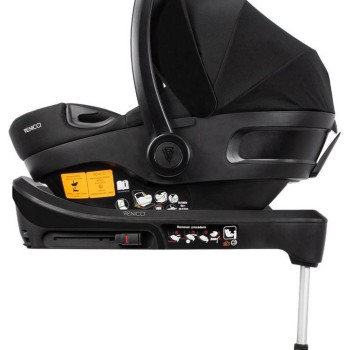 Avtosedež i-Size ENGO Black s podstavkom isofix 40-87 cm