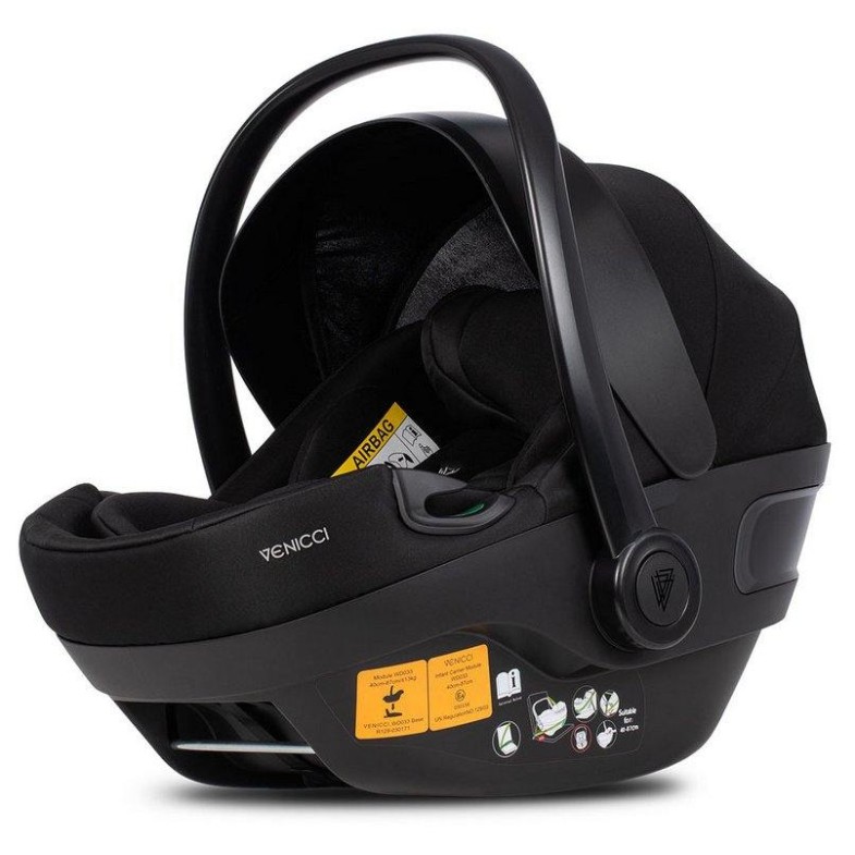 Autosjedalica i-Size ENGO Black sa bazom isofix 40-87 cm