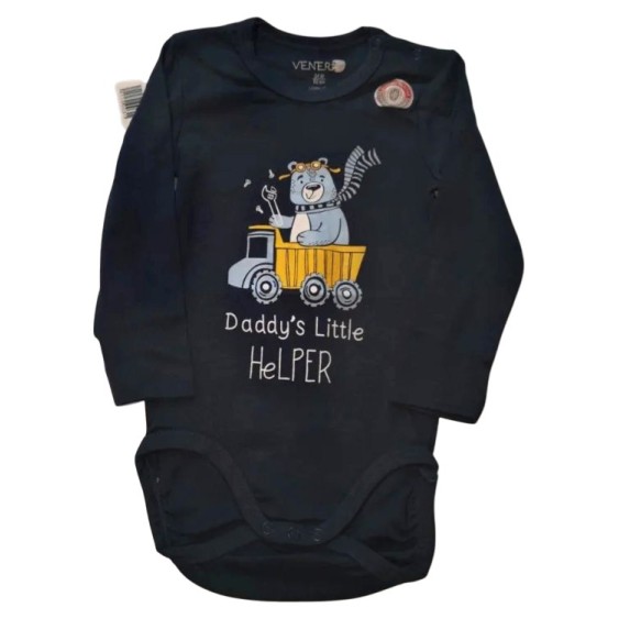 Venere Bodi z dugm rukavima za dječake - 2 kom Venere Bodi z dugm rukavima za dječake - 2 kom