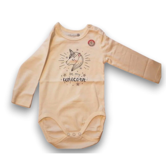 Venere Bodi z dugm rukavima za djevojčice - 2 kom Venere Bodi z dugm rukavima za djevojčice - 2 kom