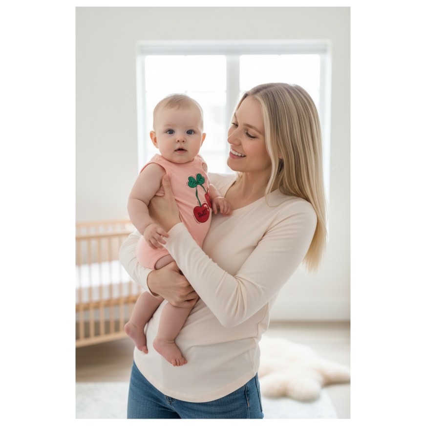 Venere Bodi za baby djevojčice - 2 kom Venere Bodi za baby djevojčice - 2 kom