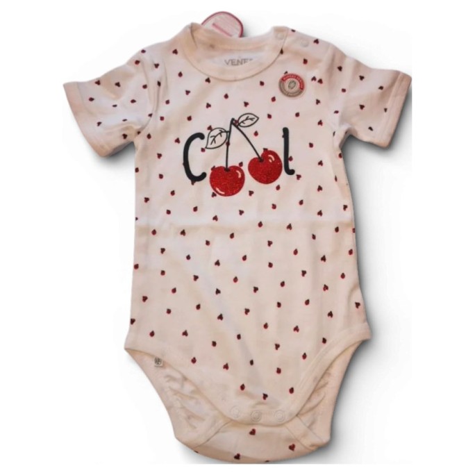 Venere Bodi na kratki rukav za djevojčice - 2 kom